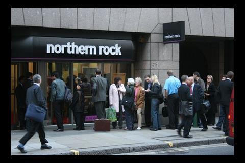 Northern Rock queue